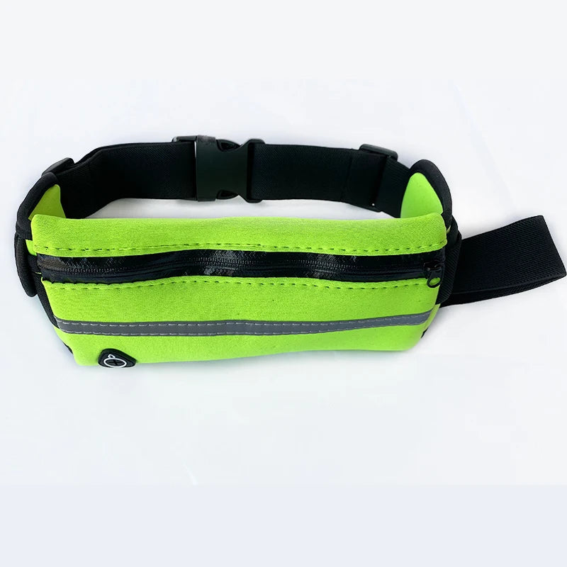 Running Dog Leash Belt for A Run with Dog Reflective Traction Nylon Rope Elastic Belt Dog Running Belt Put Phone Waist Leashes