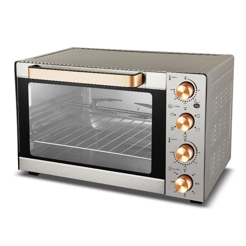 Wholesale Metal 60L Large Toaster Oven Barbecue Factory Cheap Price Baking Electric Mechanical Home Kitchen Oven