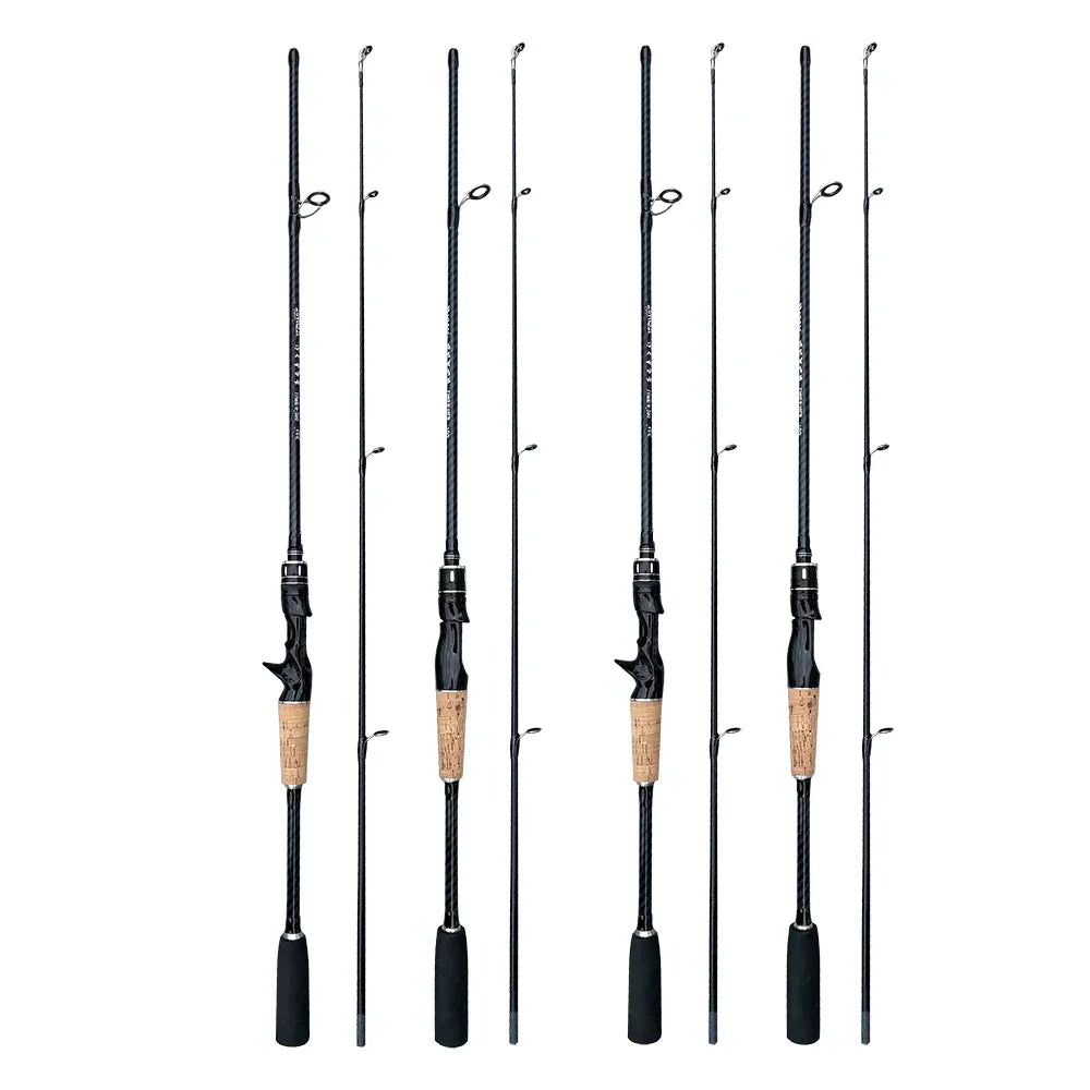ML Spinning Rod Lure Bait 8-25g Action Fast Ultralight Solid Tip Fishing Casting Rod for Bass Trout Jigging Rod