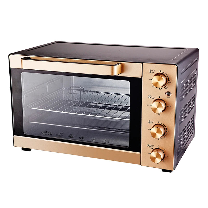Wholesale Metal 60L Large Toaster Oven Barbecue Factory Cheap Price Baking Electric Mechanical Home Kitchen Oven