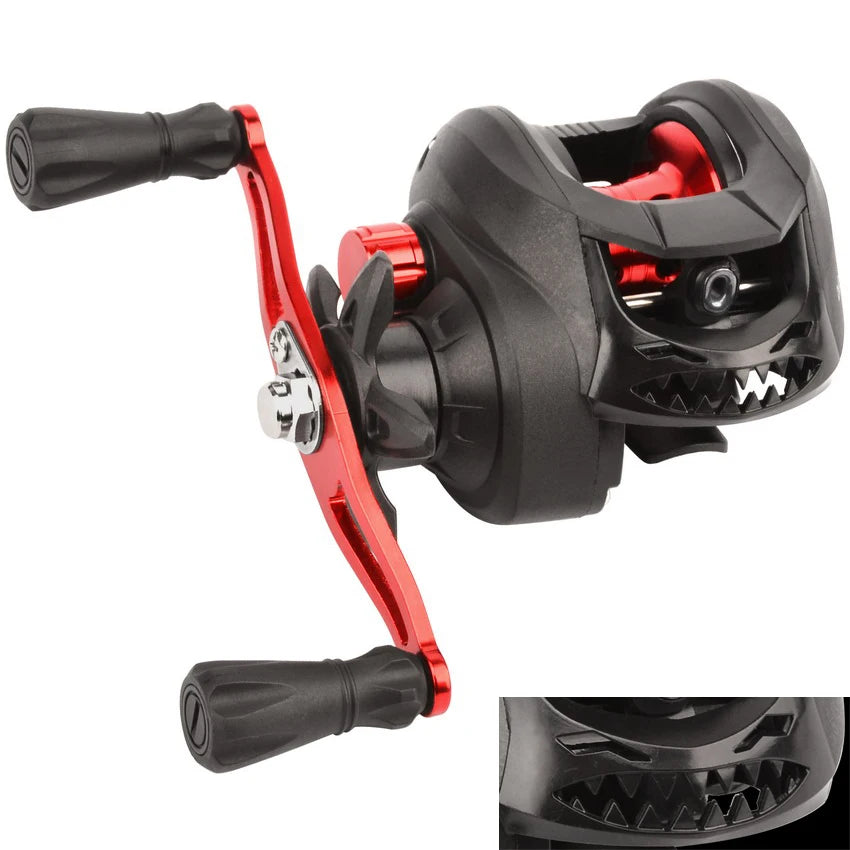 Baitcasting Reel 7.2:1 High Speed Long Shoot Prevent Line Tangling Fishing Reel Fresh Saltwater Reel Fishing Pesca Wheel