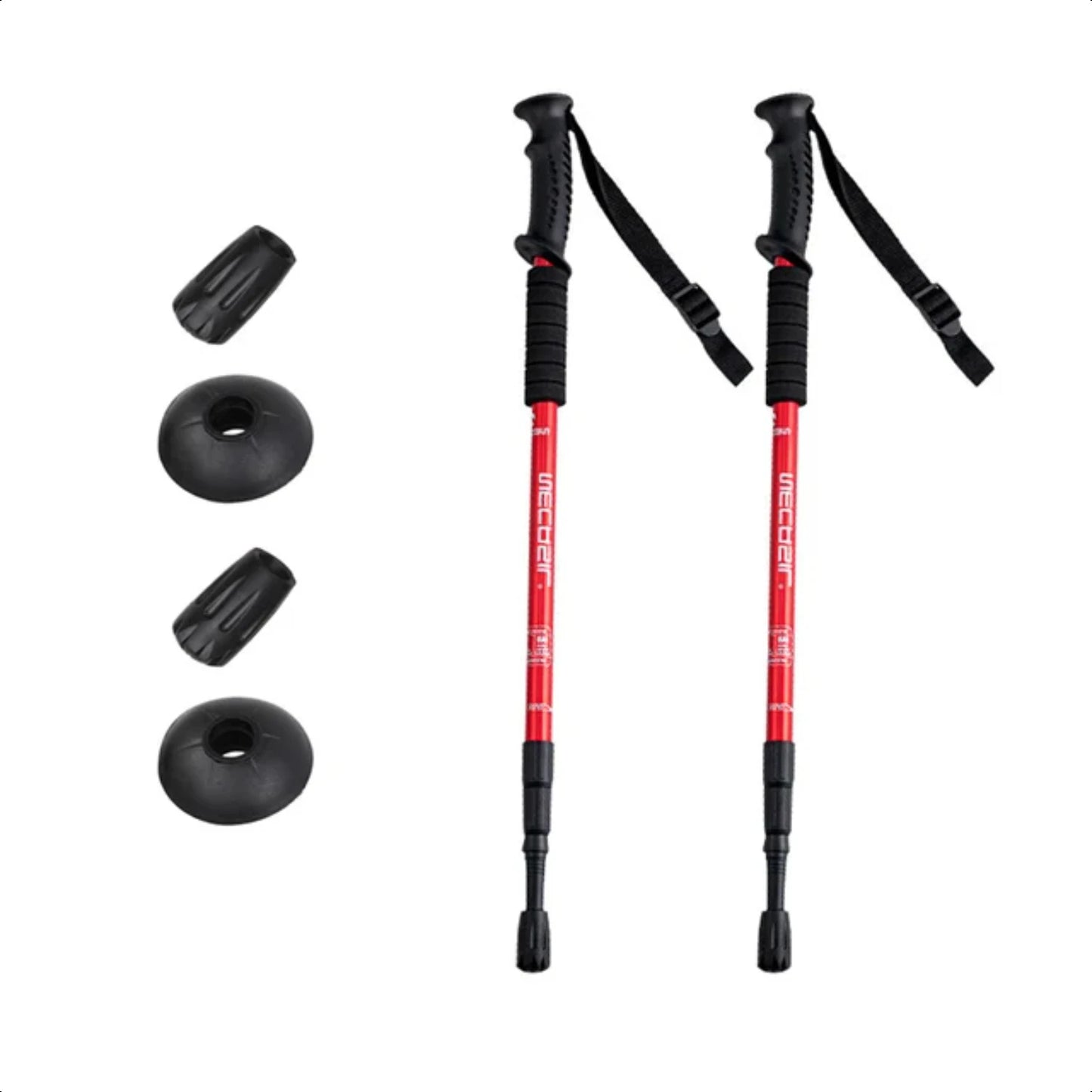 Ultralight, Adjustable, Durable High-quality Nordic Walking Sticks for Adults - NCS-10, Non-slip Trekking Poles Perfect for Hiki