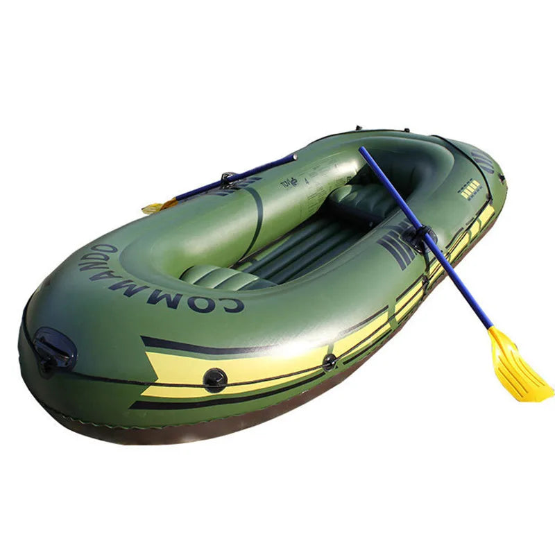 Thicken Inflatable Boat 2 Person 230cm(130cm) Inflatable Rubber Kayak Fishing Boat