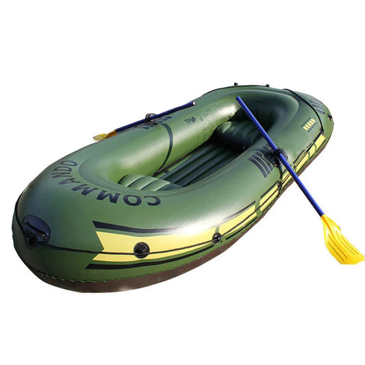 Thicken Inflatable Boat 2 Person 230cm(130cm) Inflatable Rubber Kayak Fishing Boat