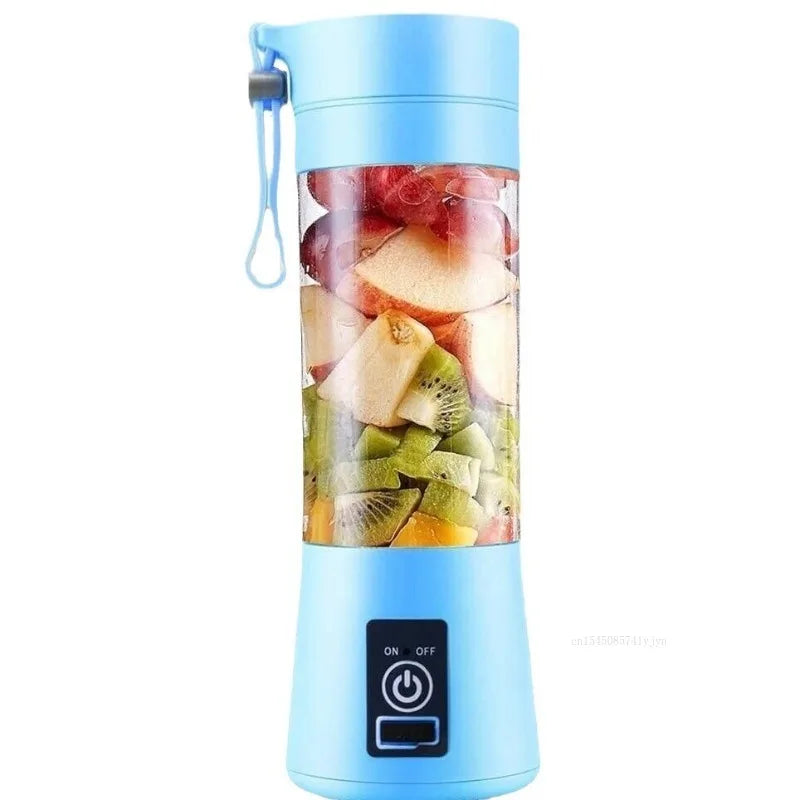 Mini Electric Juicer Household Electric Mini Bottle Home Fruit Milkshake Mixer USB Charging Juicer Machine for Kitchen Blender