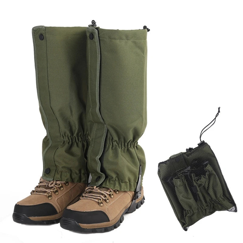 Outdoor Waterproof Legging Gaiters Climbing Hiking Snow Gaiters Boots Sleeve Ski Legging Cover Winter Hunting Leg Warmers Covers