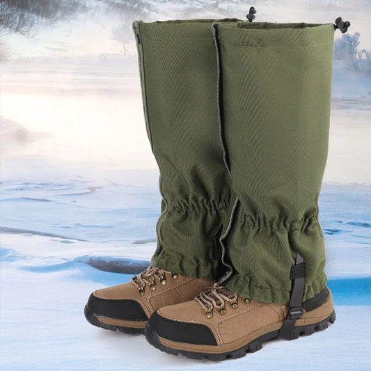 Outdoor Waterproof Legging Gaiters Climbing Hiking Snow Gaiters Boots Sleeve Ski Legging Cover Winter Hunting Leg Warmers Covers