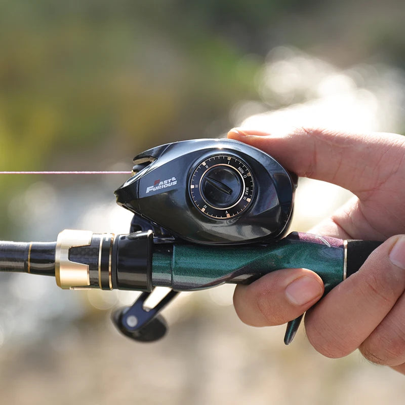 Histar S2703ML S3003M Waves Fishing Combo Toray High Carbon Rod & Black Mamba or E Light Weight Metal Spool Spinning Reel Set