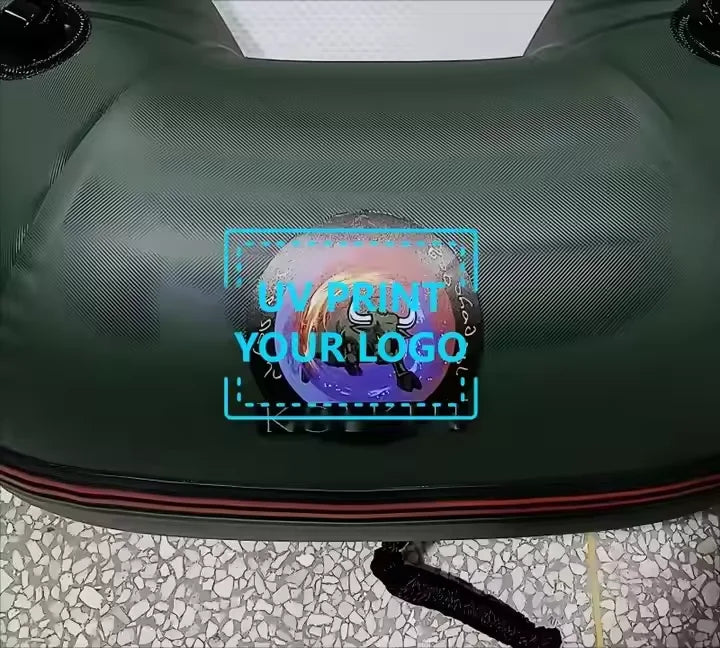 SOLAR MARINE 3M 9.8FT Air Mat Floor Inflatable Fishing Boat Racing Boats and Kayak Surfing Canoe for Adult Outdoor Watersports