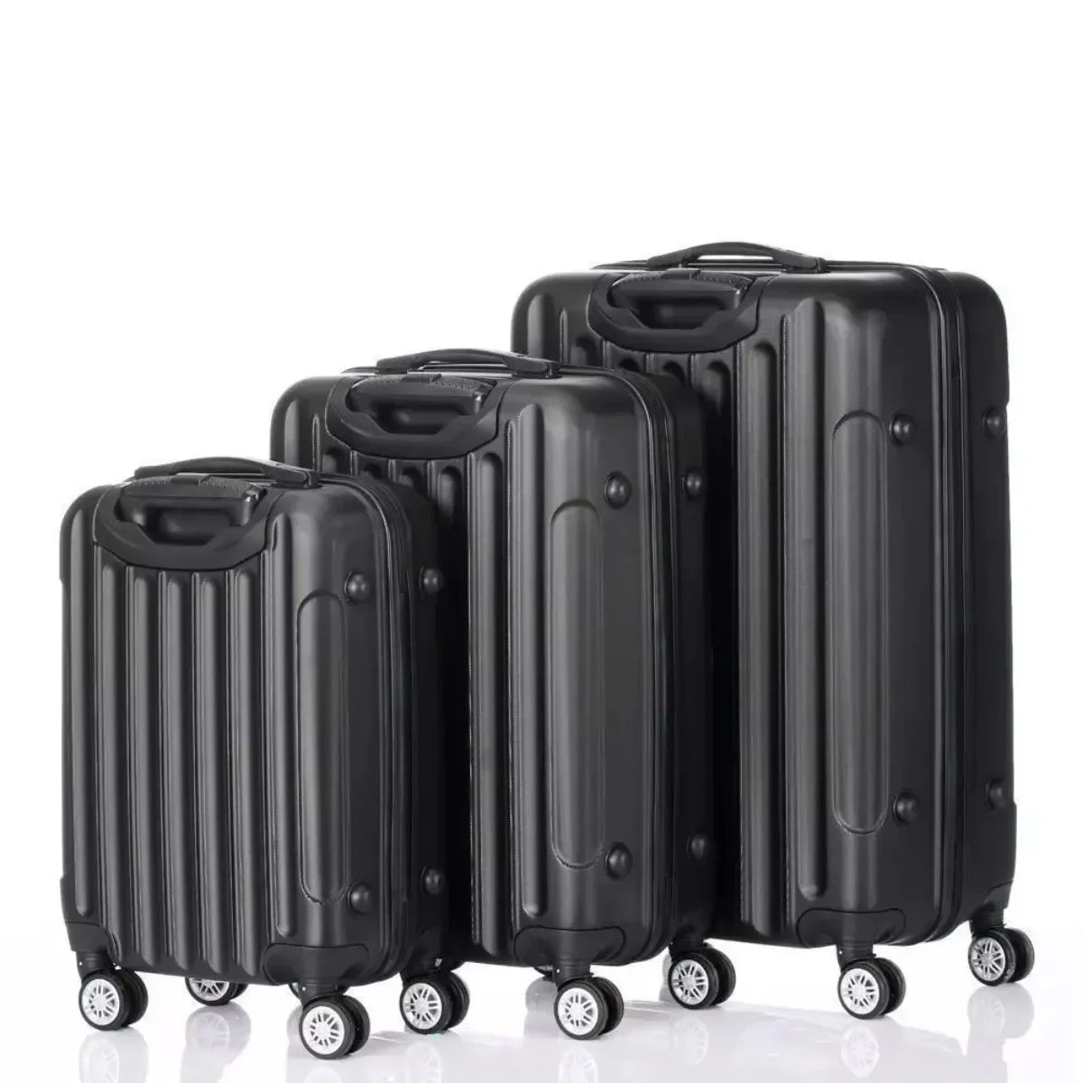 3pcs Luggage Set Travel Trolley Hard Shell Suitcase Wheels TSA Lock 20" 24" 28"