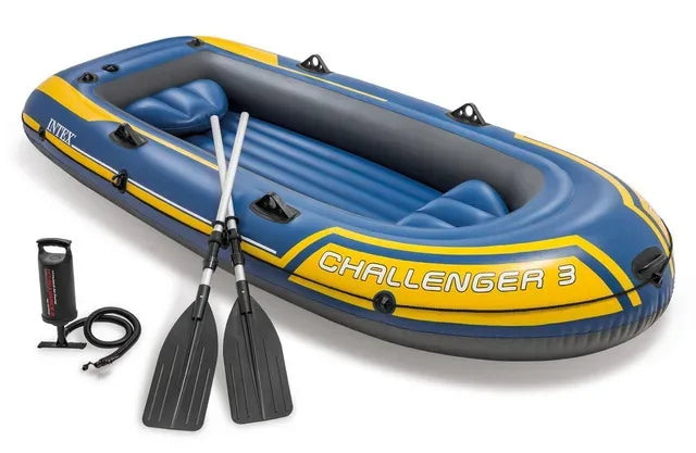 2024 New Explorer K2 Iatable Kayak Set: Includes Dee 86In Aluminum Oars And High-Output Pump Superstrong PVC