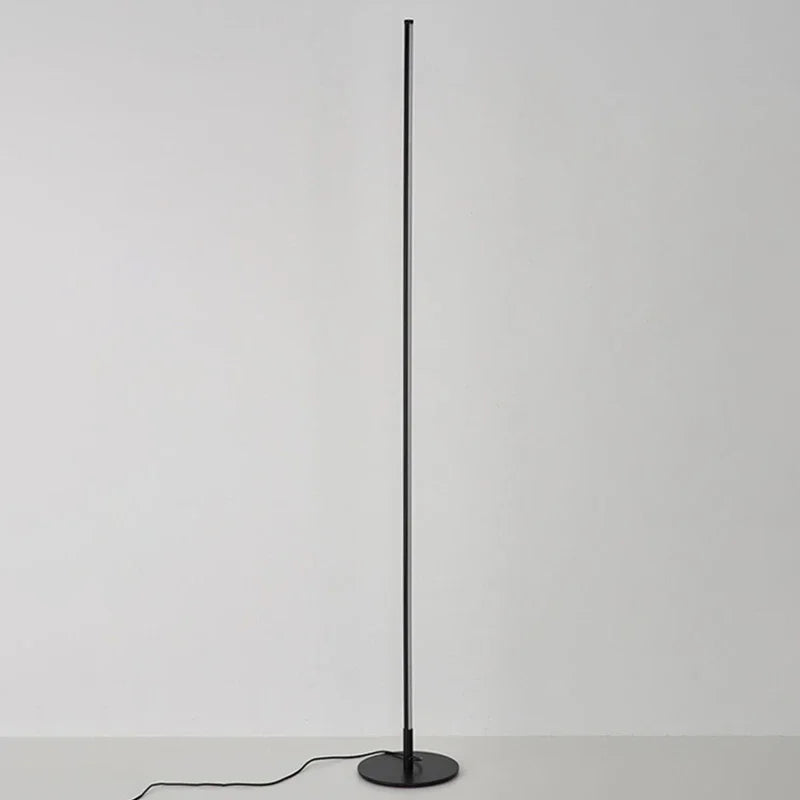 Standing Floor Lamp for Home Bedroom Living Room Lighting Modern Simple Nordic Style Black Iron Contemporary Aluminum Alloy
