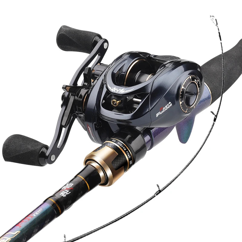 Histar S2703ML S3003M Waves Fishing Combo Toray High Carbon Rod & Black Mamba or E Light Weight Metal Spool Spinning Reel Set