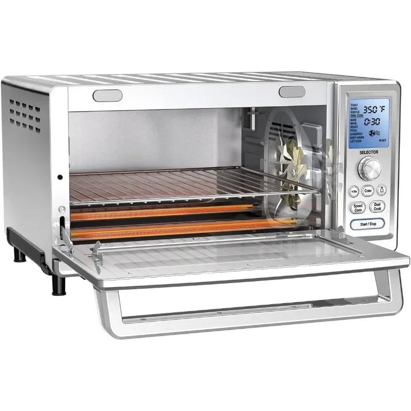 Cuisinart Convection Toaster Oven, Stainless Steel, TOB-260N1