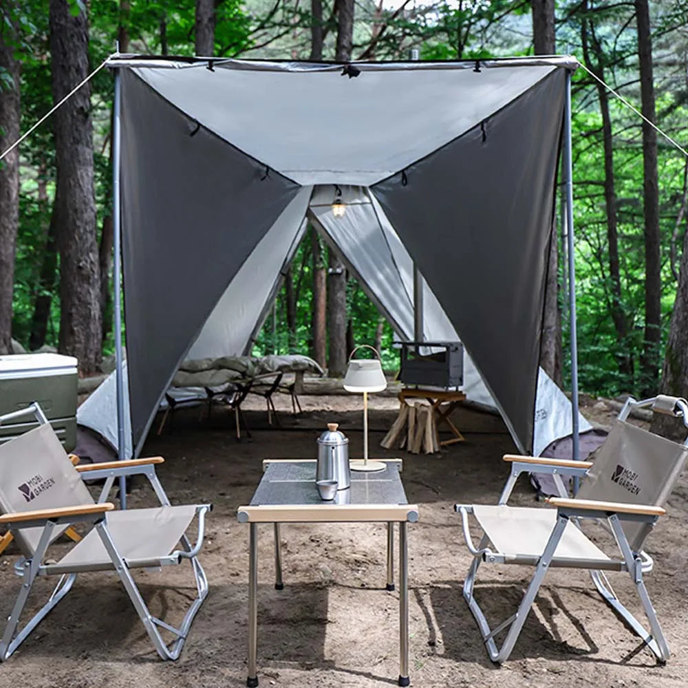 MOBI GARDEN camping tent pyramid shelter Forest Tower 230 waterproof windproof Fender can be installed