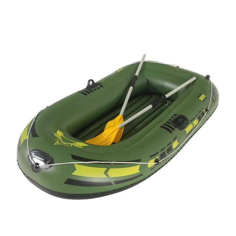 Thicken Inflatable Boat 2 Person 230cm(130cm) Inflatable Rubber Kayak Fishing Boat