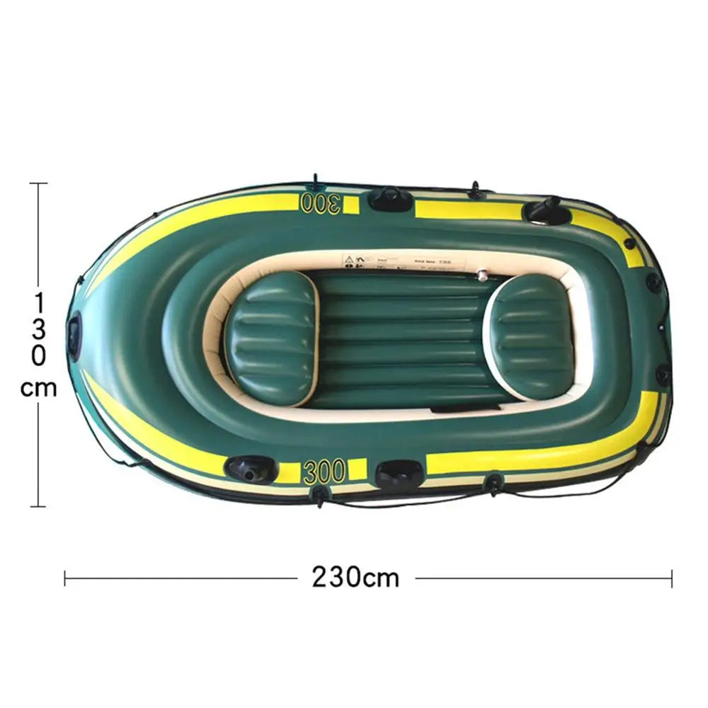 Inflatable Fishing Boat Sport Kayak Model Canoe Pvc Dinghy Raft Seat  Adults Inflatable Boats Portable Fishing Boat