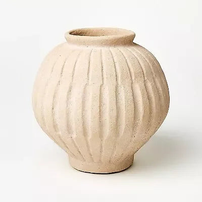 US- High carved ceramic vases