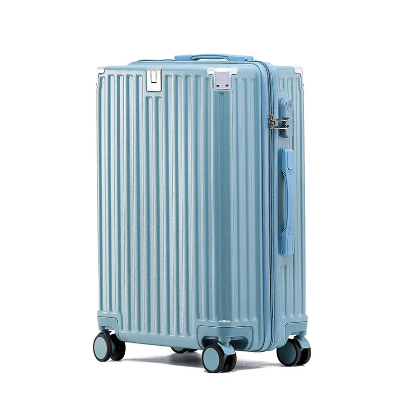 20/22/24/26 Inch Travel Suitcase Rolling Luggage Trolley Case Universal Wheel Carry-on Luggage with Cup holder Boarding Case