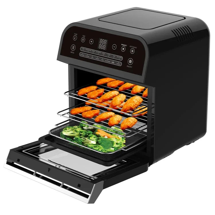 YYHC-Factory low MOQ home air fryer grill hot sale multifunctional steam air fryer