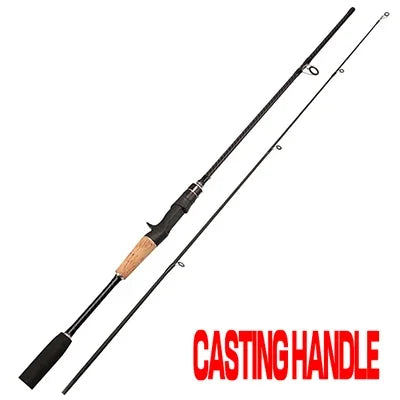 ML Spinning Rod Lure Bait 8-25g Action Fast Ultralight Solid Tip Fishing Casting Rod for Bass Trout Jigging Rod