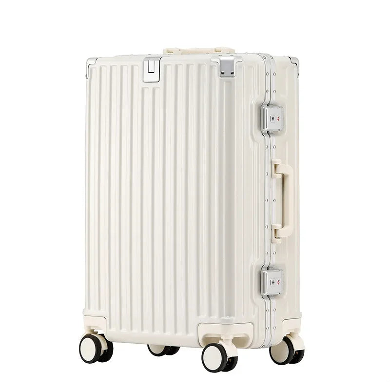 20/22/24/26 Inch Travel Suitcase Rolling Luggage Trolley Case Universal Wheel Carry-on Luggage with Cup holder Boarding Case