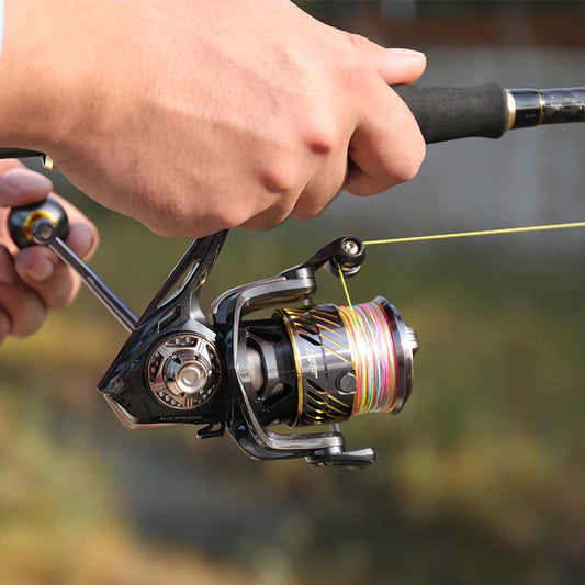 Histar S2703ML S3003M Waves Fishing Combo Toray High Carbon Rod & Black Mamba or E Light Weight Metal Spool Spinning Reel Set