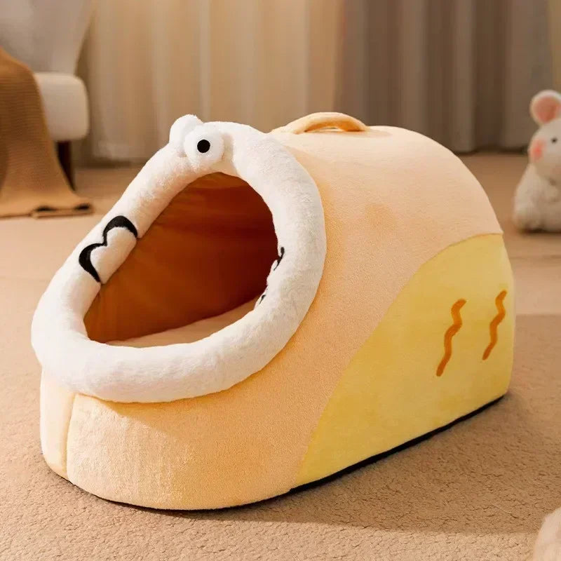 Foldable Pet House, Puppy Kennel Mat for Dogs, Animals, Cat, Kitten Nest, Small Dogs Basket, Teddy, Chihuahua Cave, Bed, 2022