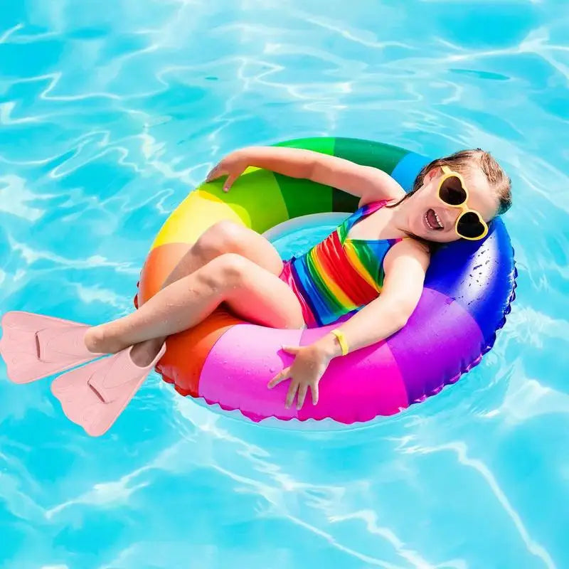 Swimming Flippers Kids Short Snorkeling Short Training Fins For Swimming Pool Swimming Supplies Short Training Flippers For