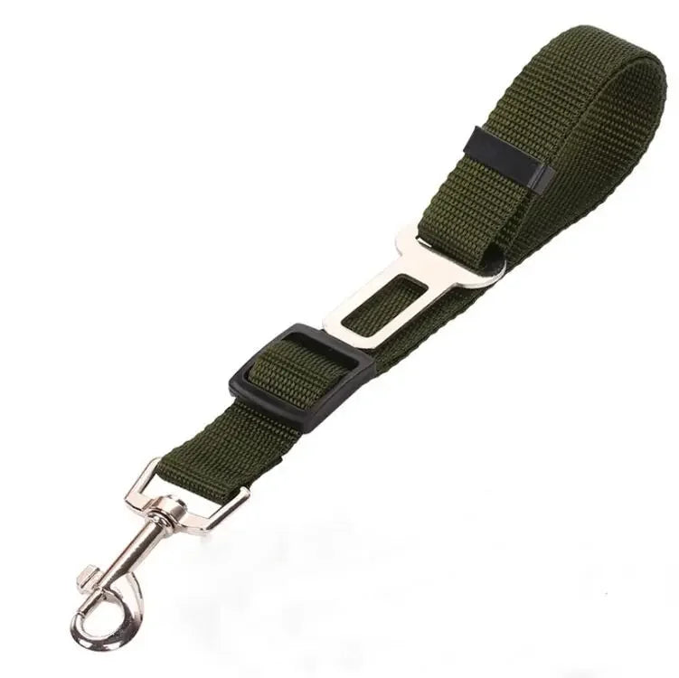 Adjustable Cat and Dog Car Seat Belt Pet Seat Vehicle Harness Lead Clip Safety Lever Traction Dog Collars Accessoires