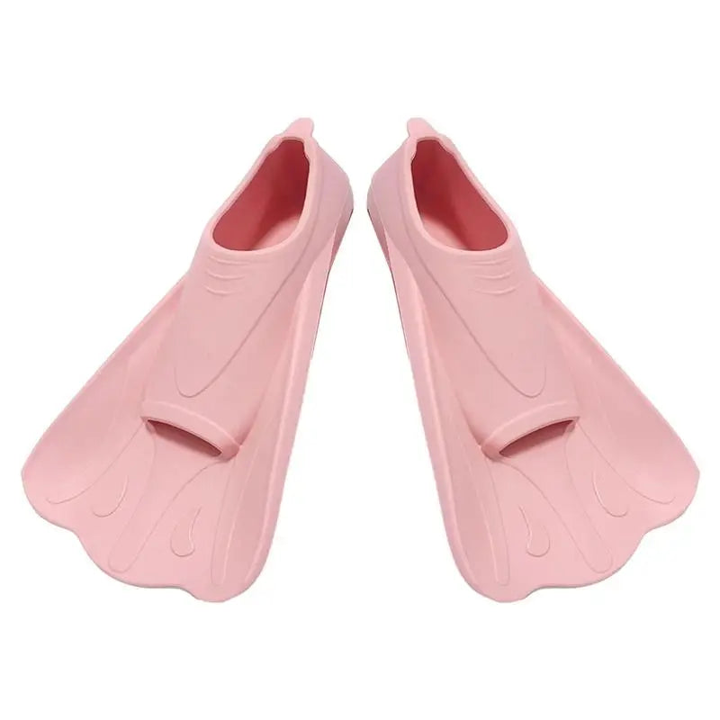 Swimming Flippers Kids Short Snorkeling Short Training Fins For Swimming Pool Swimming Supplies Short Training Flippers For