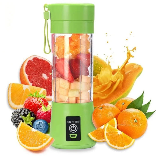 Mini Electric Juicer Household Electric Mini Bottle Home Fruit Milkshake Mixer USB Charging Juicer Machine for Kitchen Blender
